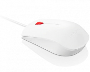  Lenovo Essential USB Mouse White (4Y50T44377) 4