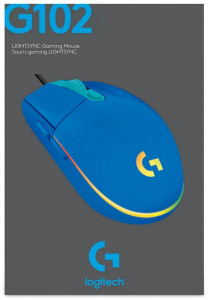  LOGITECH G102 LIGHTSYNC - BLUE - EER 8