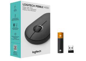  Logitech Pebble M350 Wireless, GRAPHITE (L910-005718) 13