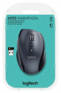  Logitech Wireless Mouse M705 Silver 8