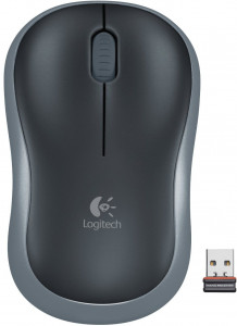  Wireless Logitech M185 (910-002238) Grey USB 4