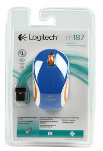   Logitech M187 910-002733 Blue USB (WY36dnd-254498) 3