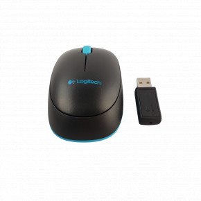   Logitech M212 Black/Blue Grade B2 Refurbished 5