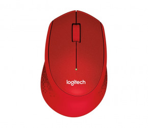  Wireless Logitech M330 Silent Plus (910-004911) Red USB 4