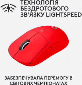  Logitech Pro X Superlight (910-006784) Red 4