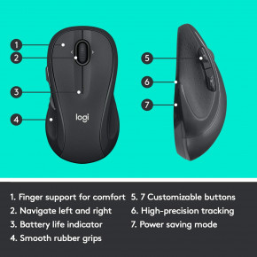   Logitech M510 Graphite 6