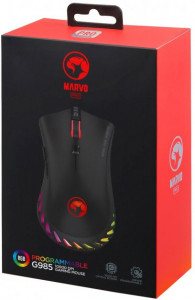  Marvo G985 RGB-LED USB Black 7