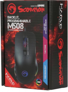  Marvo M508 Multi-LED Black 4