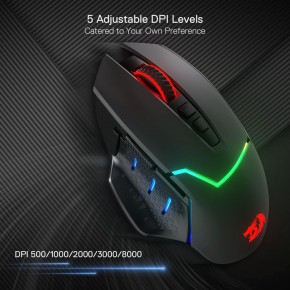    Redragon M690 PRO 8000DPI Black 5