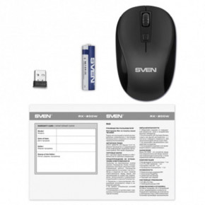  Wireless Sven RX-255W Black USB 5