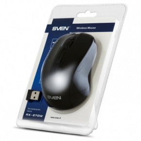  Wireless Sven RX-270W Black USB 5