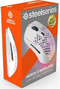  SteelSeries Aerox 3 Wireless Snow (SS62608) 8