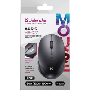  Defender Auris MB-027, , 3 .  1600 dpi, ,  (52027) 7