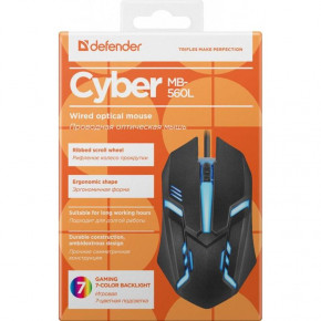  Defender Cyber MB-560L Black (52560) USB 5