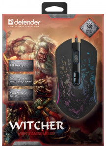   DEFENDER Witcher GM-990 RGB,7,3200dpi 6