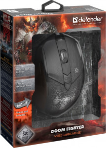  Defender Doom Fighter GM-260L (52260) Black USB 6