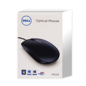  Dell MS116 Black (570-AAIS) USB 6