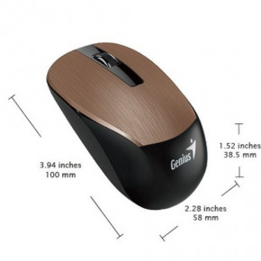  Genius Wireless NX-7015 USB Brown 5