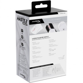  HyperX Pulsefire Haste 2 WL Black (6N0A9AA) 12