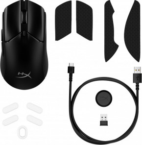   HyperX Pulsefire Haste 2 WL White (6N0B0AA) (7)