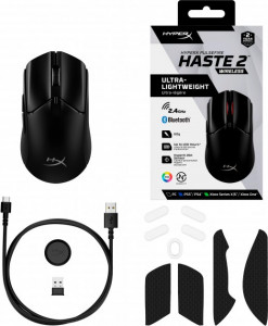   HyperX Pulsefire Haste 2 WL White (6N0B0AA) (14)