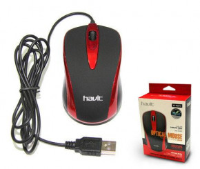  USB   Havit HVMS675 Red (ZE35005415) 4