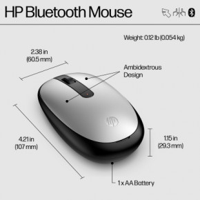  HP 240 Bluetooth Silver (43N04AA) 5