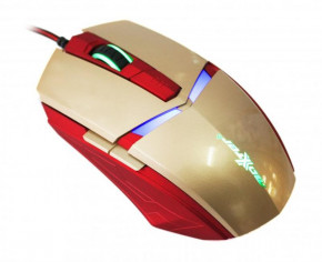  Maxxter G1 Iron Claw Gold/Red USB 6