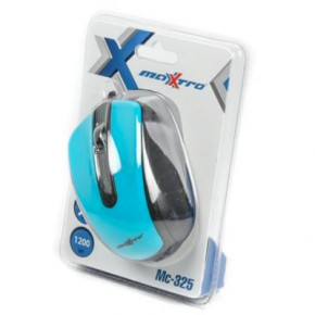  Maxxter Mc-325-B Blue USB 4