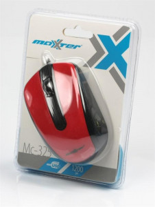  Maxxter Mc-325-R red USB 4