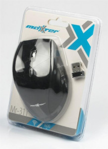  Wireless Maxxter Mr-311 Black USB 4