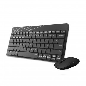   (   ) RAPOO 8000 Wireless Mouse & Keyboard Combo Black (3)