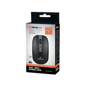  Wireless Real-el RM-303 Black/Grey USB 5