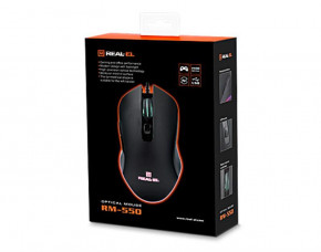  REAL-EL RM-550 Black USB UAH 10