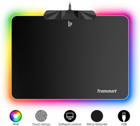    Tronsmart Shine X RGB Gaming Mouse Pad Black #I/S 3