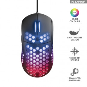  Trust GXT 960 Graphin Ultra-lightweight RGB Black (23758) 9