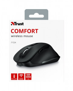  Trust Fyda Rechargeable WL Comfort Black (23804) 16