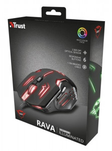  Trust GXT 108 Rava (22090) Black USB 10