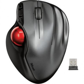  Trust Sferia Wireless Trackball Black (23121) 3