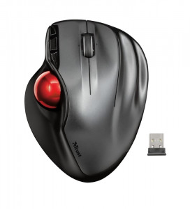  Trust Sferia WL Trackball Black (23121)