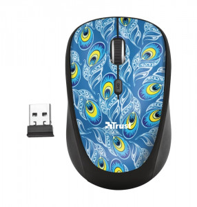  Trust YVI WIRELESS MOUSE PEACOCK