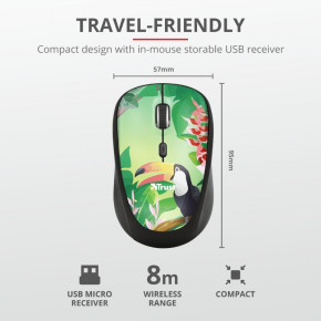  Trust Yvi Wireless Mouse Toucan (23389) 9