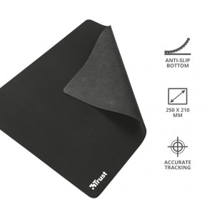   TRUST Mouse Pad M Black (250*210*3 ) (24193) 5