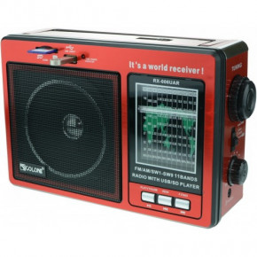    Golon RX-006UAR USB FM red 3