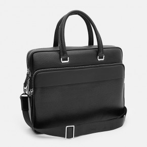    Borsa Leather K18820-1bl-black 3