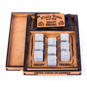    Whiskey stones Original Wood 9   (1287)