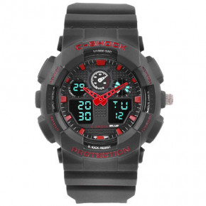   C-SHOCK GA-100 Black-Red,  7  (5271)