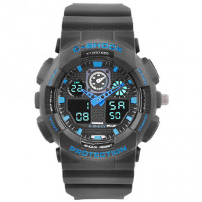   C-SHOCK GA-100 Black-Blue,  7  (5272)