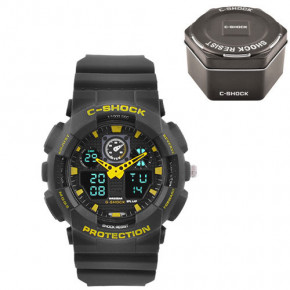   C-SHOCK GA-100 Black-Yellow, Box,  7  (5278)