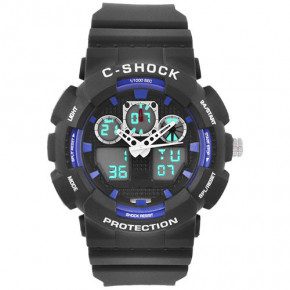   C-SHOCK GA-100B Black-Blue,  7  (5282)